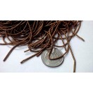ANTIQUE GOLD - 120 Inches French Metal Wire Gimp Coil Bullion Purl - Thick Smooth Regular - 3 Meters